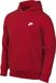 Nike Club French-Terry-hoodie voor heren, University Red/University Red/White, FN3866-657, XS