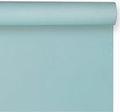 Santex nappe sur rouleau - baby shower/naissance garçon - bleu - polyester non tissé - 120 cm x 10 m