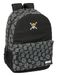 Safta One Piece Pirates schoolrugzak voor kinderen, ideaal voor kinderen van verschillende leeftijden, comfortabel en veelzijdig, kwaliteit en duurzaamheid, 30 x 14 x 46 cm, Zwart, M, Casual