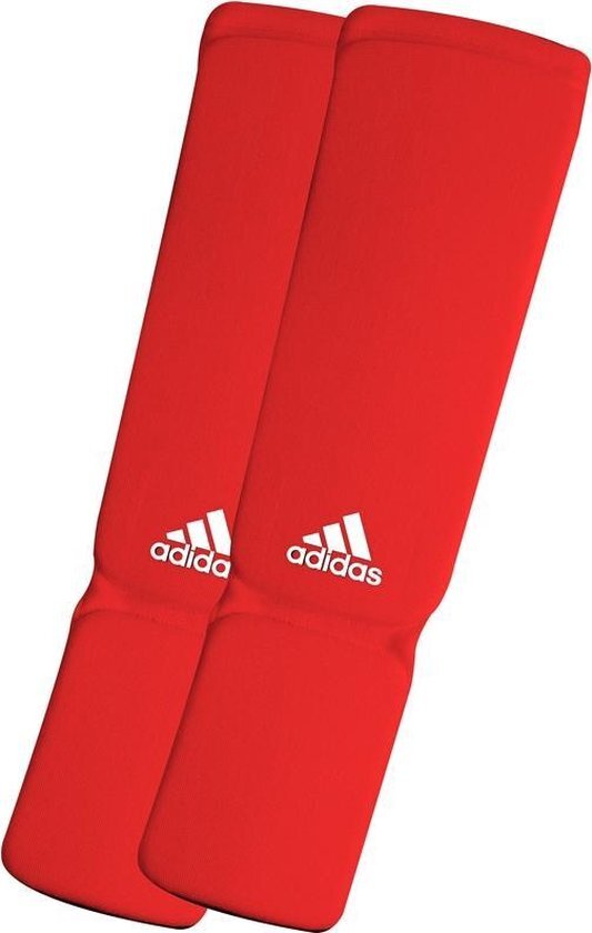 Adidas Elastische Scheenbeschermers - Rood - XS