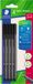 STAEDTLER Fineliner triplus zwart 4 stuks