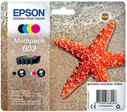 Epson 603 Ink Multipack - Original - Black, Cyan, Magenta, Yellow