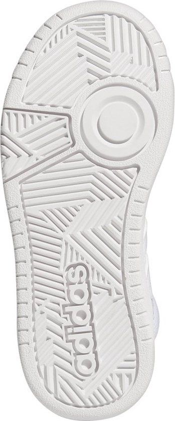 adidas Sportswear Hoops Mid Sneakers - Kinderen - Wit - Maat 31.5