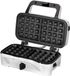 MPM 3-in-1 RVS Tosti-ijzer, Contactgrill en Wafelijzer met Hoog Vermogen (1200W) inclusief Temperatuurregeling Wit