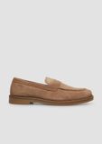 s.Oliver - Elegante leren loafers voor heren, lichtbruin, maat 43