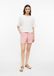 s.Oliver - Gestreepte mousseline shorts - Dames - Maat 46 - Roze