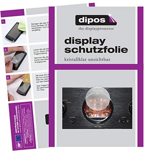 dipos I Beschermfolie compatibel met Vincent SV-200 schermfolie, helder