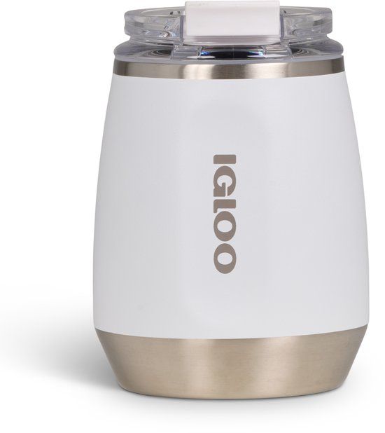IGLOO Flip ‘n’ Sip Wijnbeker Wit 0,295L Thermosfles
