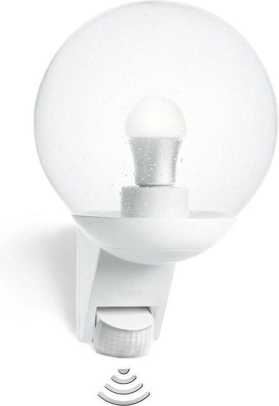 Steinel L 585 S - Buitenlamp met Sensor - Wit - Rond