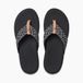 Reef CUSHION CLOUD TX BLACK GEO Dames Slippers - black geo