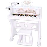 Bontempi 10 8000 ailes électroniques d'animaux avec microphone | pieds et tabouret. 37 touches, multicolore