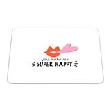 Bonamaison Tapis de souris imprimé numérique Pop Art rectangulaire