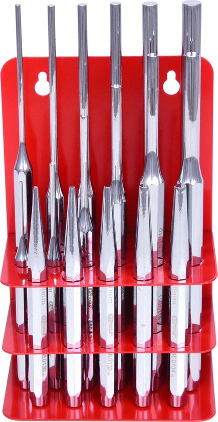 KS Tools 156.0180 Beitel en pendrijverset, 17-dlg
