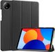 Selected by GSMpunt.nl Xiaomi Tablet Hoes Geschikt voor Xiaomi Redmi Pad SE 8.7 | Book Case met Standaard | Kunstlederen Beschermhoes | Tri-fold | Zwart