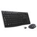 Logitech MK270 Wireless Combo - Draadloos Toetsenbord & Muis - AZERTY - Zwart