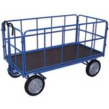 Variofit Handtrekwagen met 4 buiswanden