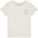 Roxy Lilyregular Night Vintage T-shirt Meisje Korte Mouw Biologisch Katoen Coconut Milk