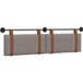 Tête de lit uni taupe 170 x 55 x 5 cm PU antique