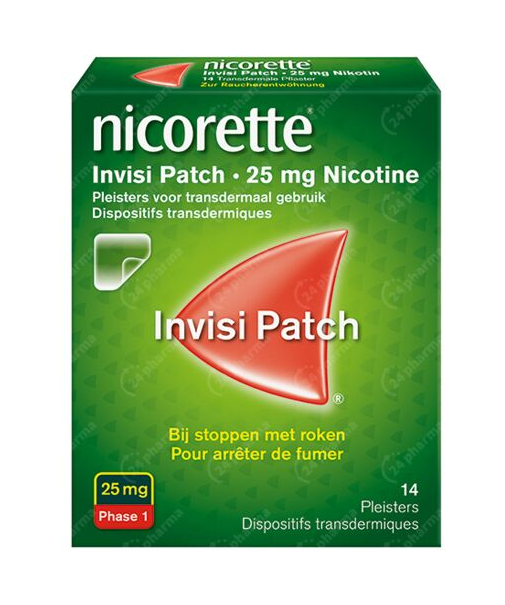 Nicorette Nicorette Invisi Patch Pleisters 25mg