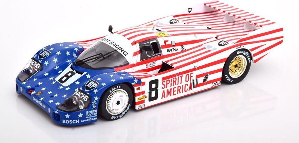 PORSCHE 956LH #8 24H Le Mans 1986 - 1:18 - Solido