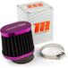 Motoforce Filtre à air Racing PWK type BMC Noir et Violet