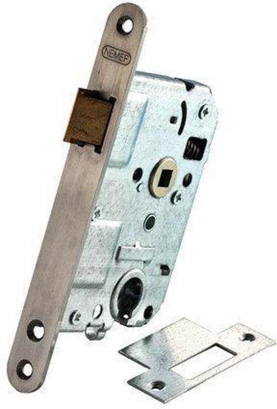 Nemef centraal insteek deurslot 50 mm dr.r.2 1269/37 Ls cilinder loopslot
