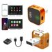 Orange K15 Adaptateur sans fil 2-en-1 pour CarPlay et Android Auto