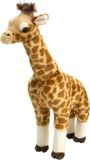 Wild Republic Pluche giraffe knuffel - staand - 43 cm