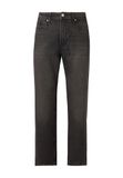 Jack & Jones Relaxed Fit Jeans JJICHRIS JJCREW AT 510 Black Denim W27 X L30