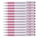 Pentel Hybride gelrollerbalpen, 0,6 mm, 0,3 mm, zwart, 12 stuks