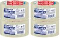 Tesa verpakkingstape - 4x - strong - transparant - 66 mtr x 50 mm