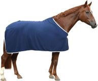 Covalliero Kerbl Fleece deken RugBe Economic 125/175 cm marineblauw