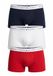 Tommy Hilfiger 3p Trunk Um0um03889 Herenkoffer, Veelkleurig (primair rood/wit/woestijnhemel), XL