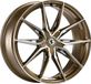 Schmidt Felge TwentyOne, 9.5Jx20, ET 45, 5x112, bronze, numéro d'article E09520TFXF+45JCLBB, compatible avec McLaren 720S 4.0