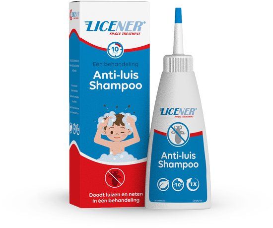 Licener Shampoo Anti Luis 100 ml - Zonder Dimethicon - 100% effectief