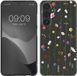 kwmobile telefoonhoesje geschikt voor Samsung Galaxy S24 FE - Meerkleurig / Transparant - Wilde Bloemen Stengels