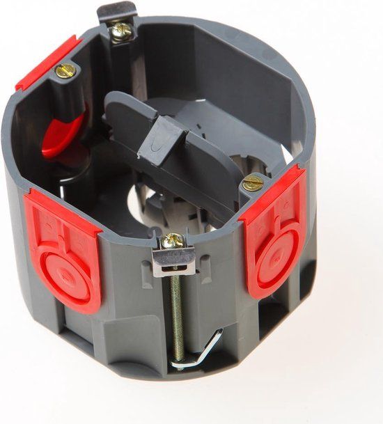 Attema UHW50 Hollewand inbouwdoos Ø 16/19mm - Kunststof - IP20 - 2 outputs