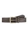 Vanzetti Leren Riem 40mm Leather Belt W85 Steel Gray Grijs