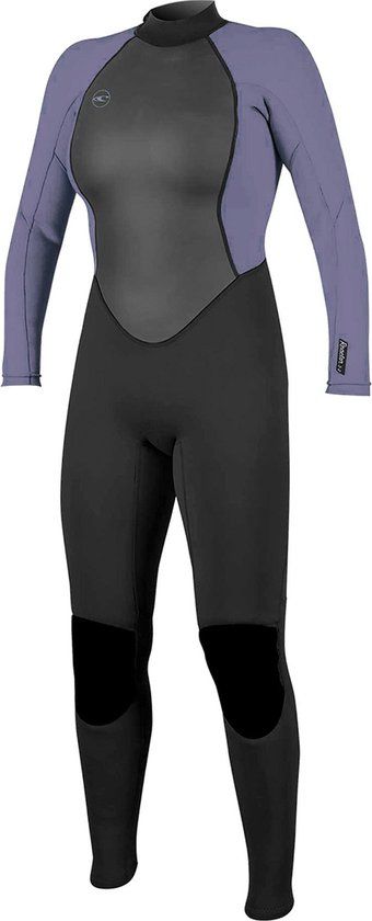 O'Neill Reactor II 3/2mm Women's Wetsuit - Black/Light Blue - Size M