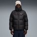 PUMA Donspufferjack met capuchon voor Heren, Zwart, Maat L