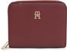 Tommy Hilfiger Portefeuille zippée, convient pour 6 cartes, 3 compartiments, polyuréthane, unisexe