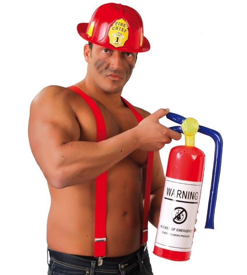 Partywinkel Opblaas Brandblusser 50cm