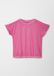 s.Oliver Katoenen T-shirt Vrouwen M Oudroze