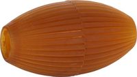 Flamingo Rubba Rugby Hondenspeelgoed - Rubber - Bruin - 14x7,5x7,5cm