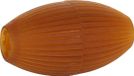 Flamingo Rubba Rugby Hondenspeelgoed - Rubber - Bruin - 14x7,5x7,5cm