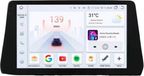 Renault Autoradio met Bluetooth en CarPlay voor Renault Kangoo (2009–2018) – Compatibel met Apple en Android – Stereo-installatie met navigatiesysteem – 8 GB RAM, 128 GB opslagruimte