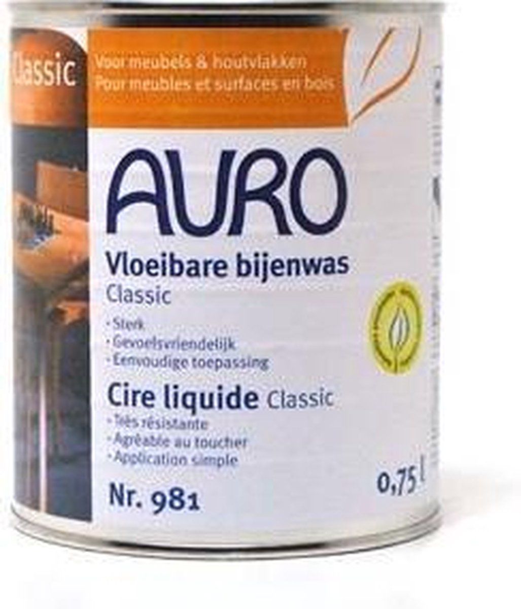 Auro Vloeibare bijenwas (Nr. 981) 0,75L
