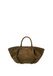 GUESS schoudertas handtas Allegra Girlfriend Satchel Olive olijfgroen