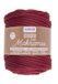 GLOREX 5 1006 18 - Macramékoord in bordeaux, 500 g met 5 mm dikte en 85 m lengte rondgebreid textielgaren om te haken, breien, knopen en ontwerpen