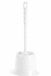 Plasticforte Wc Borstel - met houder - wit - kunststof - toiletborstel - 37 cm